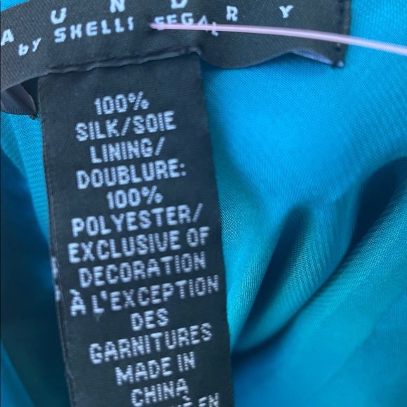 beaded silk and crochet handkerchief, scarf pattern, and hem  dress - Picture 5 of 11